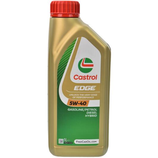 Моторное масло Castrol Edge C3 SN/CF 5W-40 1 л (CASTROL5W-40) Моторное масло Castrol Edge C3 SN/CF 5W-40 1 л (CASTROL5W-40)