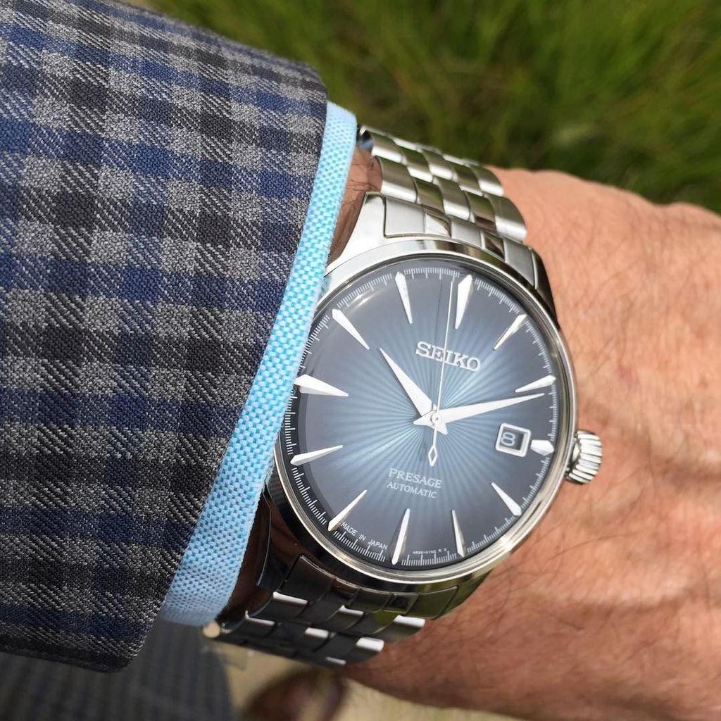 Наручные часы мужские Seiko SRPB41J1 Presage Coctail Time Automatic (659780784) - фото 5 Наручные часы мужские Seiko SRPB41J1 Presage Coctail Time Automatic (659780784) - фото 5