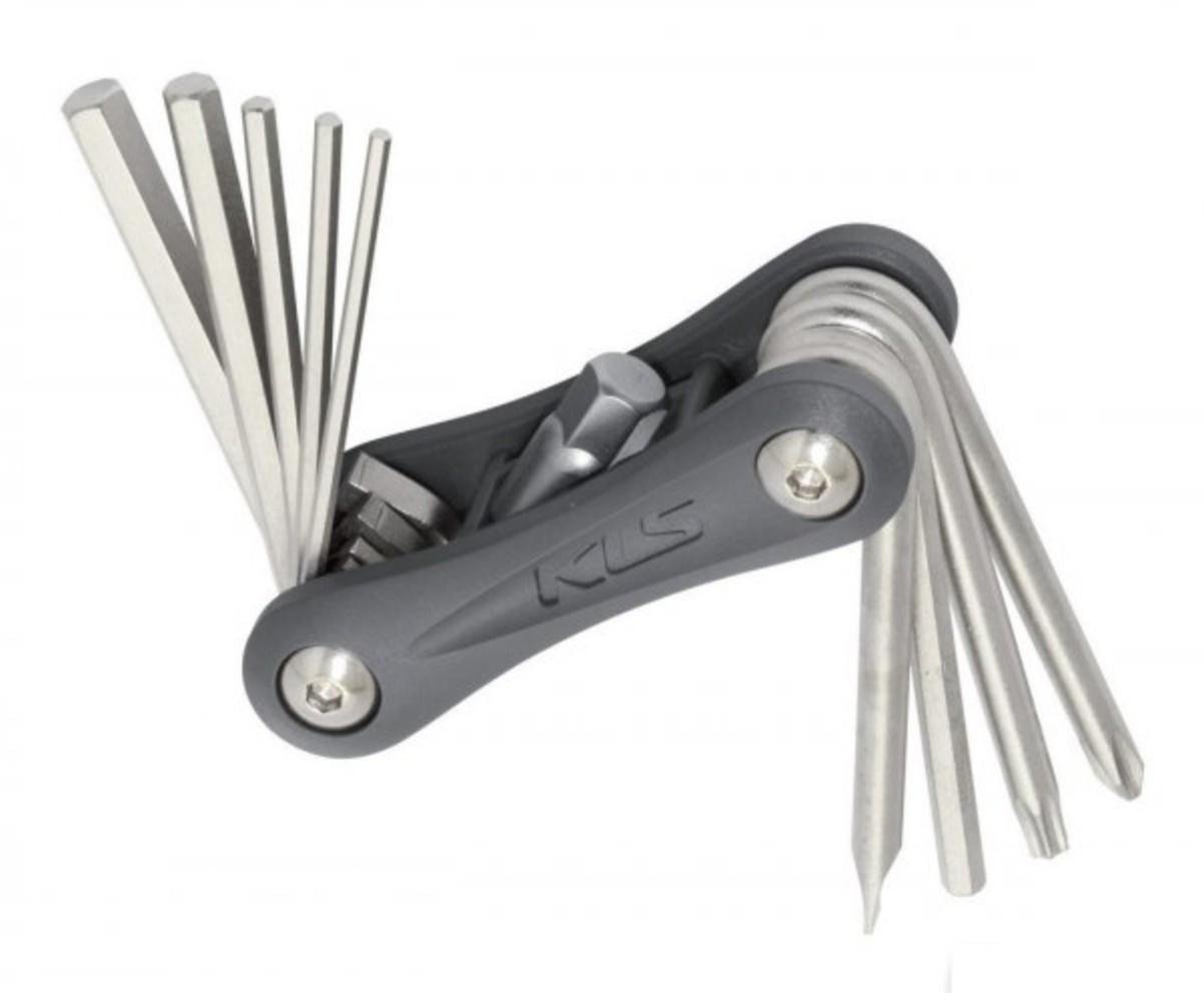Мультитул KLS Stinger 10 функций Cерый (bc62207262)