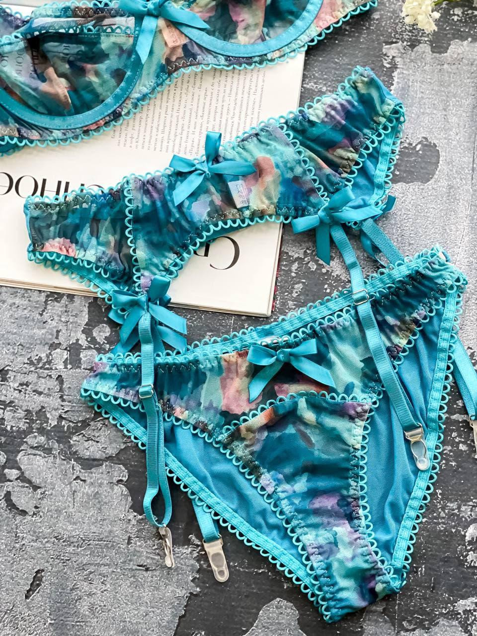 Нижнее белье DO2093 L Голубой - фото 6 Нижнее белье DO2093 L Голубой - фото 6