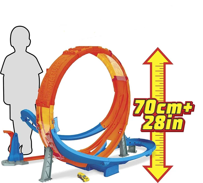 Трек Hot Wheels Action Гігантська петля Божевільні зіткнення (1555212866) - фото 4 Трек Hot Wheels Action Гігантська петля Божевільні зіткнення (1555212866) - фото 4