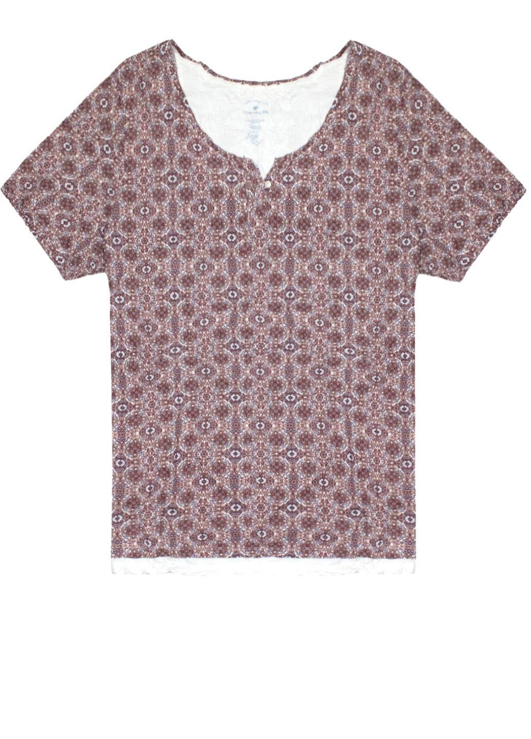 Блузка женская Tom Tailor вискозная 3XL Пудровый (TT000536-34)