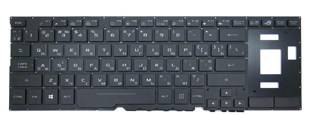 Клавіатура для ноутбука Asus GX501 GX501VI матова (0KNB0-6617RU00)