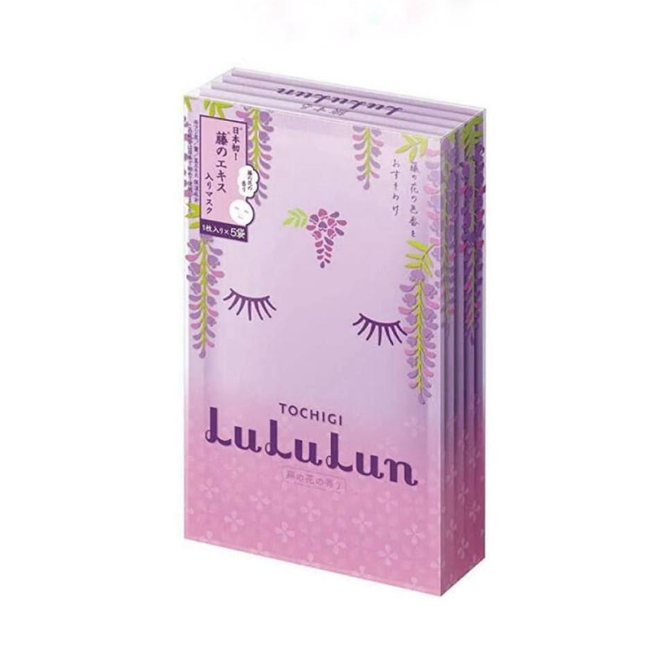 Маска для обличчя LuLuLun Wisteria Flower зволожуюча з екстрактом гліцинії 5 шт./уп. (28532738)