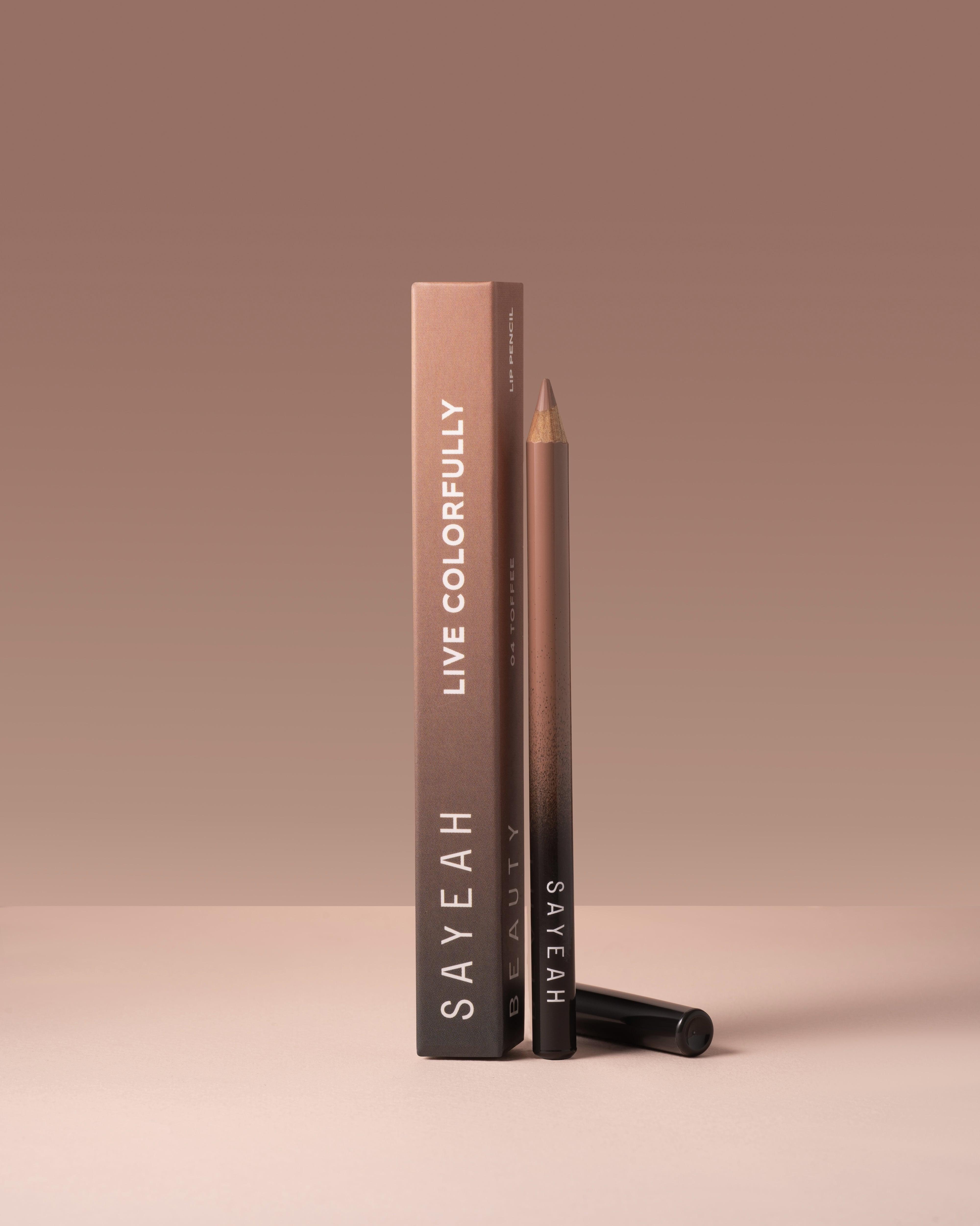 Карандаш для губ Sayeah Beauty 04 Toffee 1,14 г Светлый коричневый