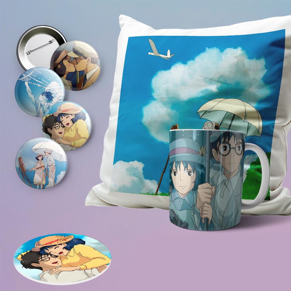 Подарочный набор Ветер крепчает Kaze Tachinu аниме бокс (95)