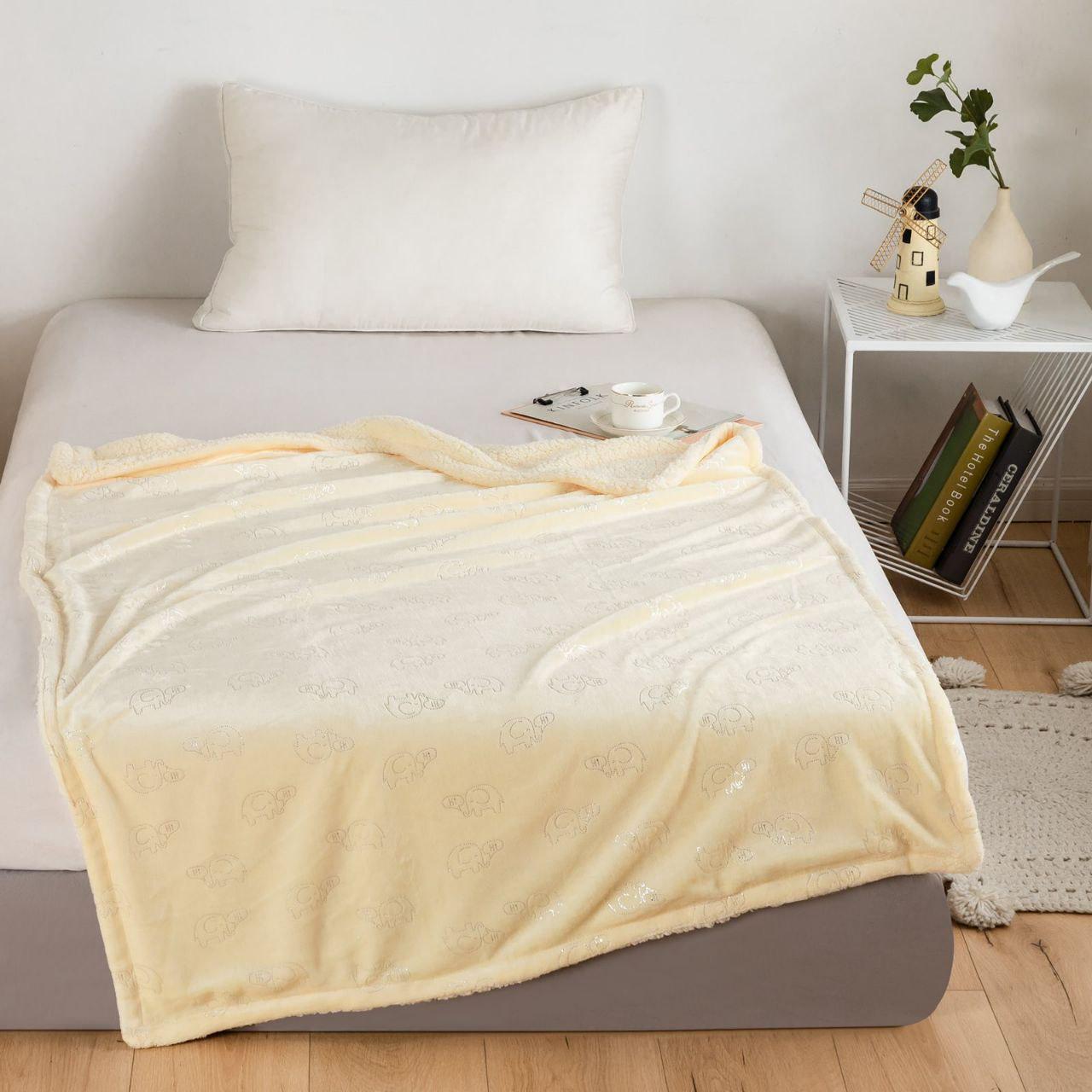 Дитячий двосторонній плюшевий плед Colorful Home 105x150 см (349)