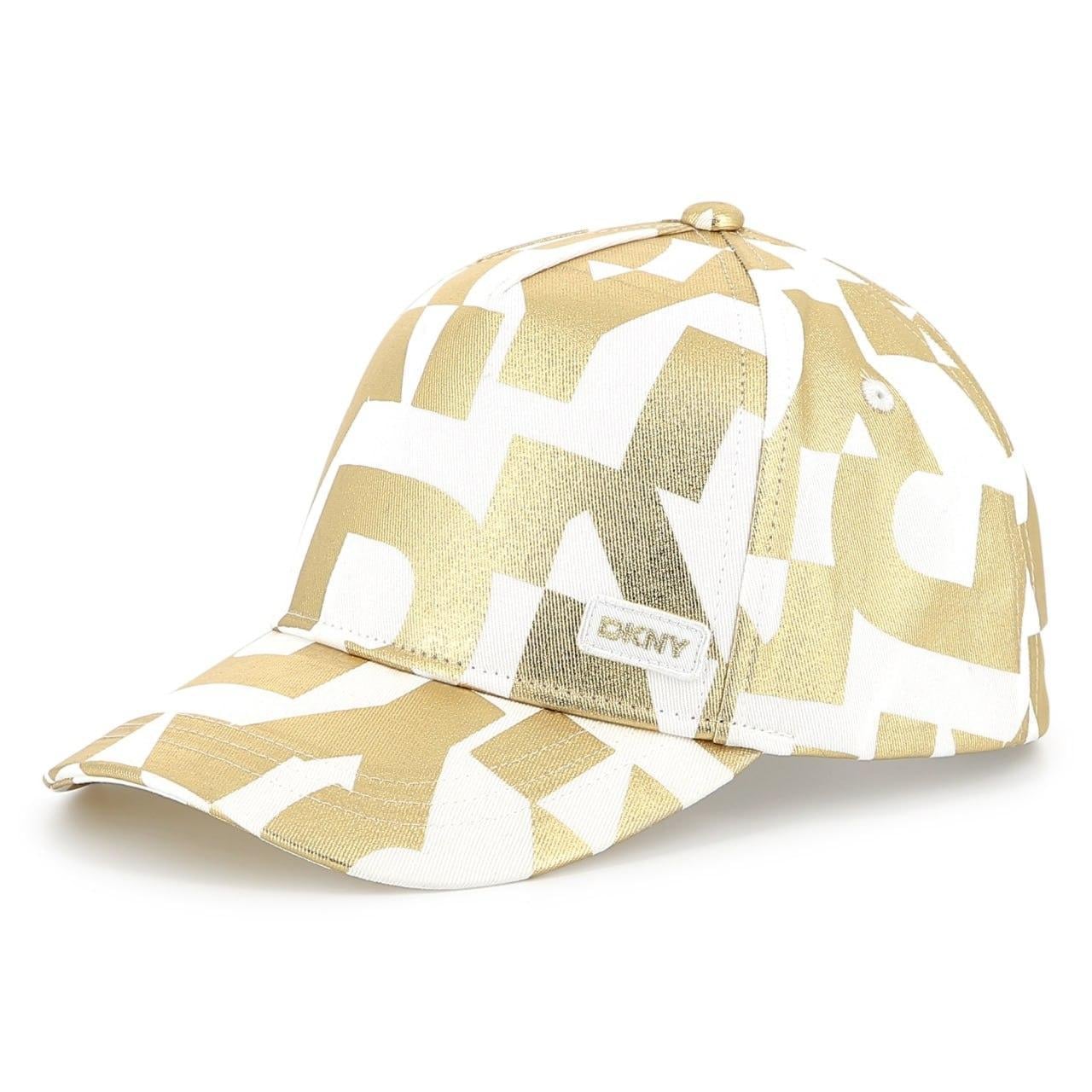 Кепка DKNY 62096 56 см Біло-золотистий (2688489253)