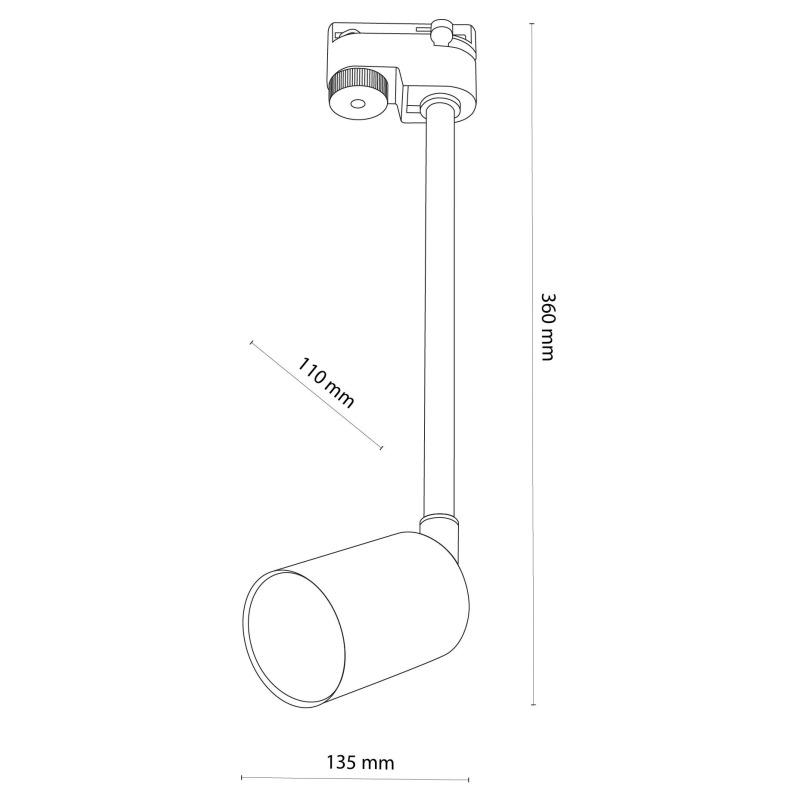 Трековый светильник TK Lighting 4932 Tracer ТОР Black - фото 4