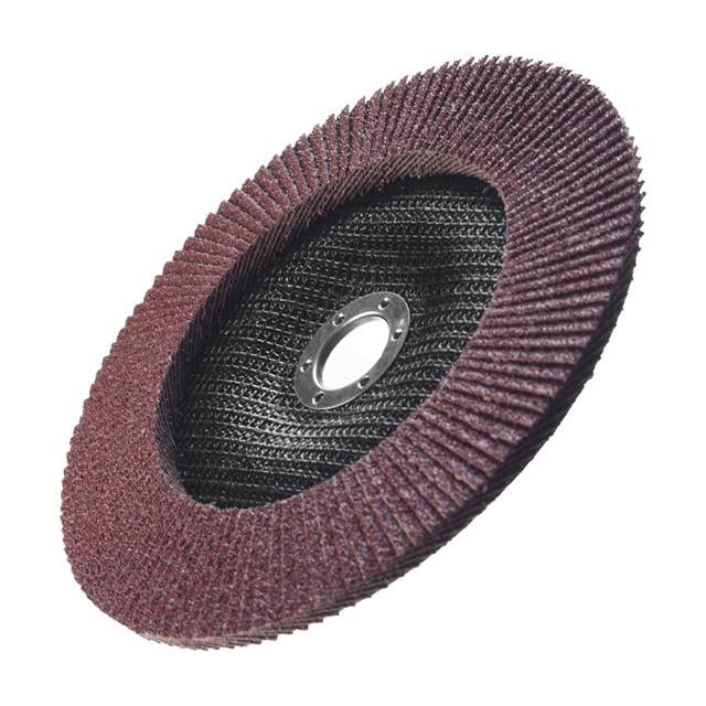 Диск шліфувальний пелюстковий Intertool 180x22 мм зерно K40 (BT-0224) - фото 4 Диск шліфувальний пелюстковий Intertool 180x22 мм зерно K40 (BT-0224) - фото 4