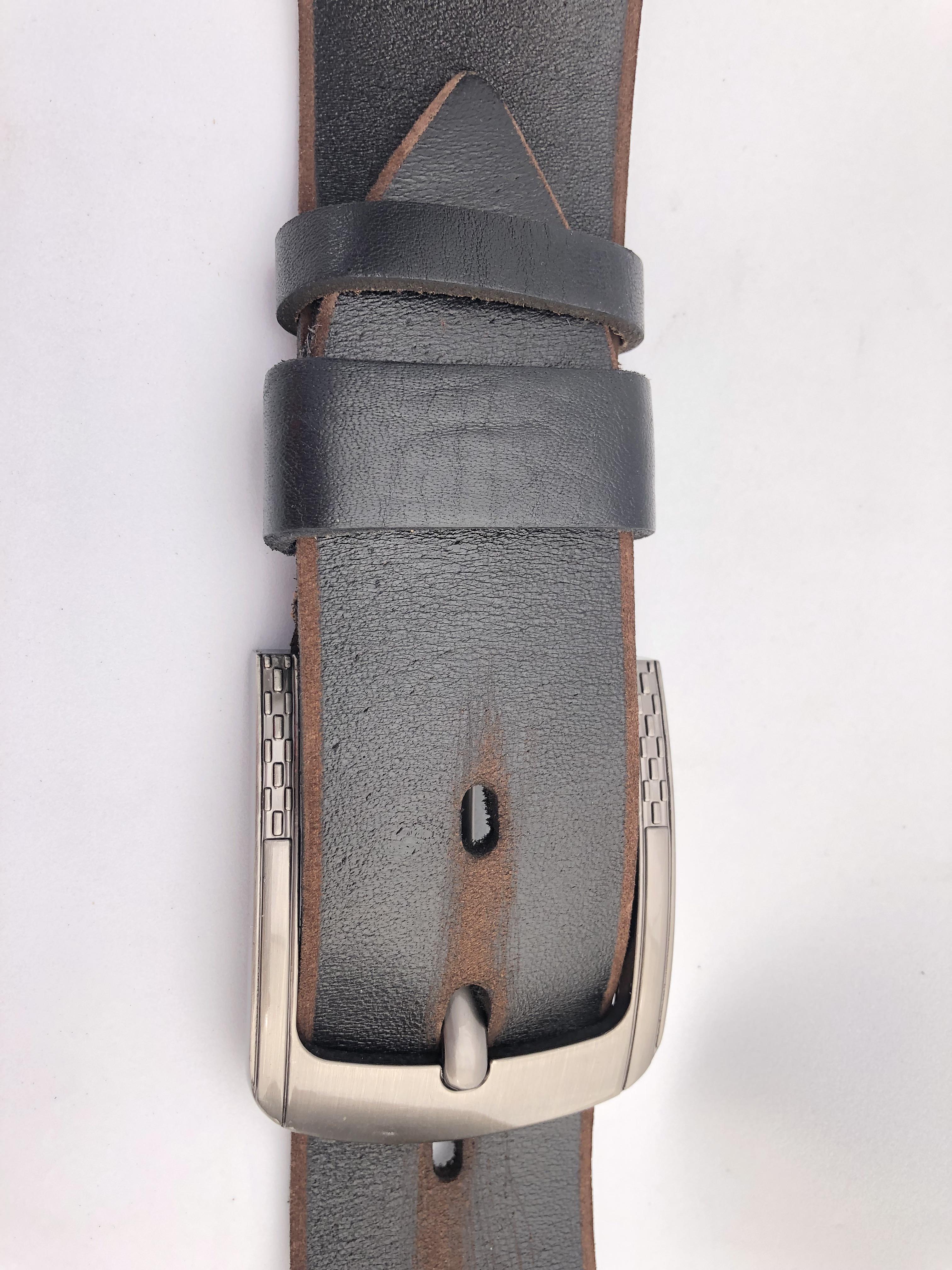 Ремень мужской Samurai Jeans из кожи Коричневый - фото 4 Ремень мужской Samurai Jeans из кожи Коричневый - фото 4