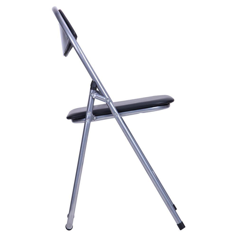 Стілець AMF Джокер шкірозамінник ПВХ Чорний (028212) - фото 2 Стілець AMF Джокер шкірозамінник ПВХ Чорний (028212) - фото 2