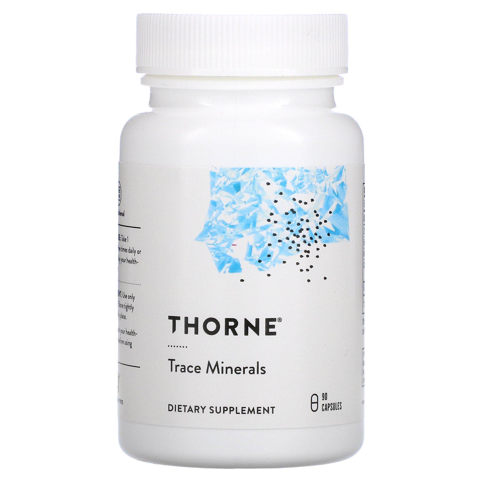 Мультиминеральный комплекс Thorne Research Trace Minerals 90 Veg Caps