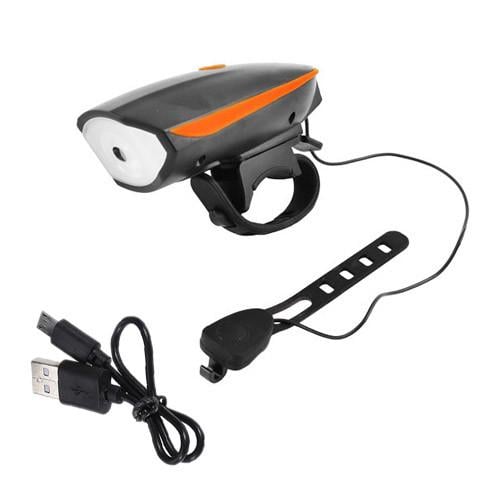 Велофара с сигналом Waterproof Li-Ion microUSB 7588