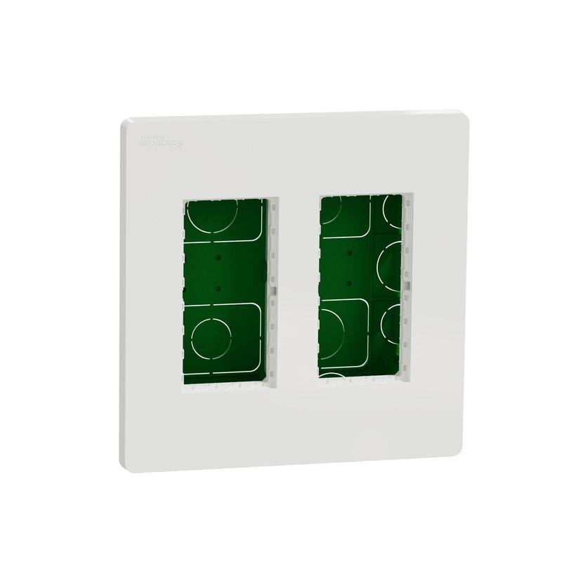 Блок Schneider Electric Unica System скрытая вставка+ 2х2 ABS Белый (NU172418) Блок Schneider Electric Unica System скрытая вставка+ 2х2 ABS Белый (NU172418)