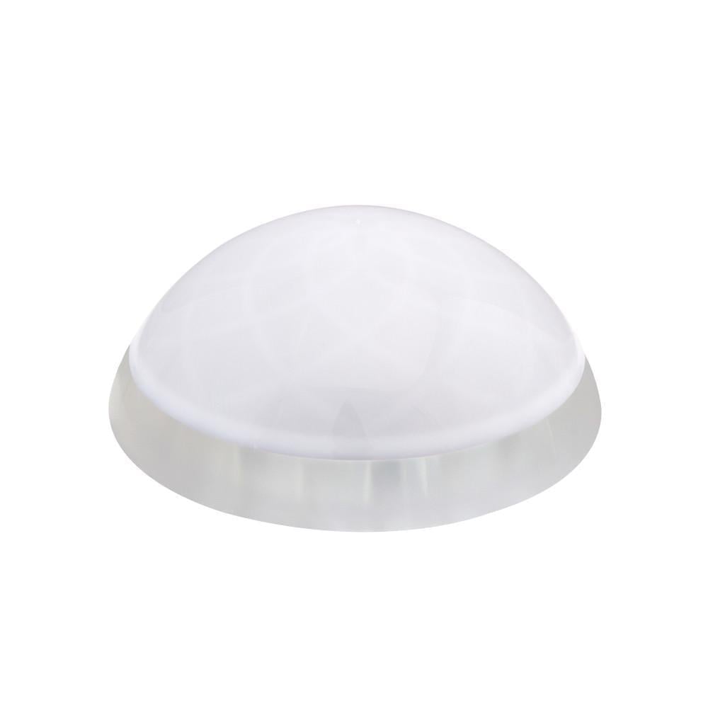 Настінно-стельовий світильник ERKA 1127-B круглий E27 IP20 Білий (27551562)