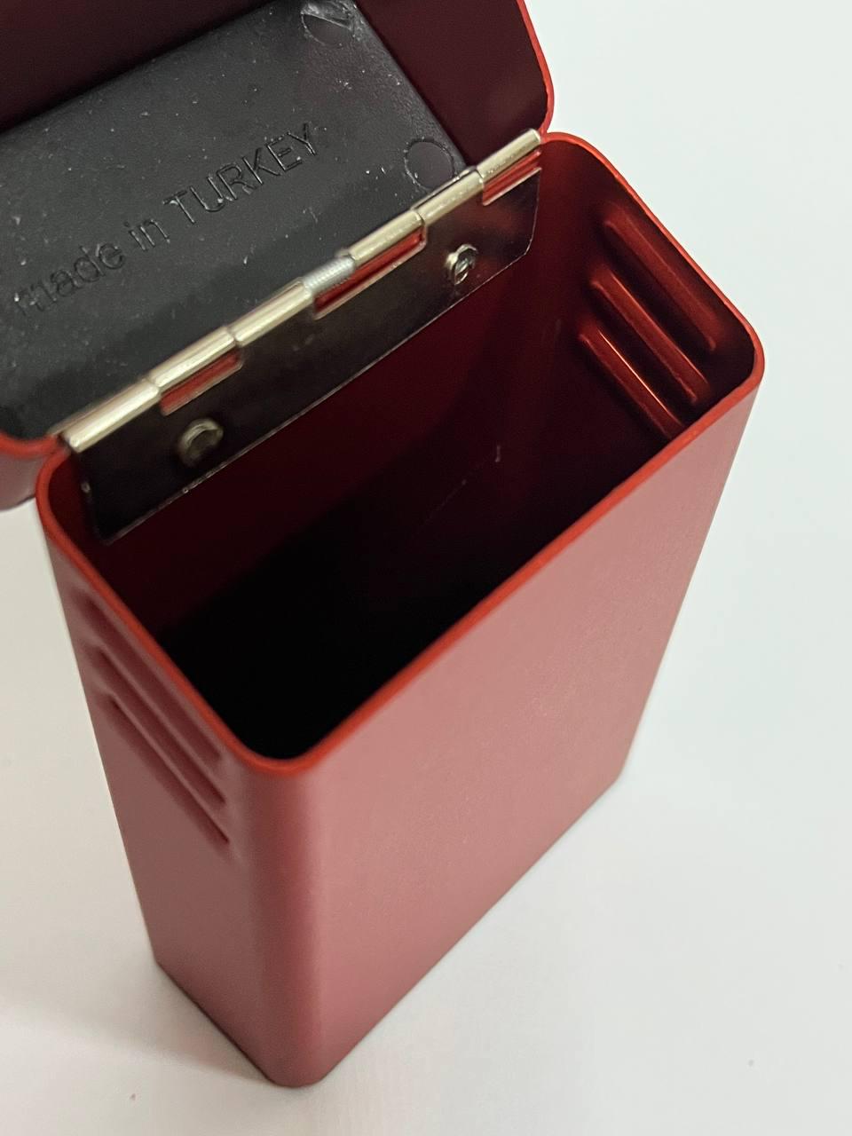 Портсигар металевий DEDO Червоний (9232732) - фото 3 Портсигар металевий DEDO Червоний (9232732) - фото 3