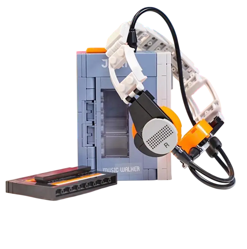 Конструктор Marvel Walkman Player DIY аудіокасета/плеєр/навушники Star-Lord 146 дет. (MK001076)