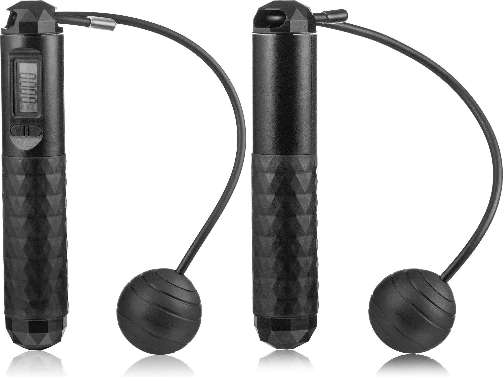 Скакалка умная Gymtek Smart с дисплеем и счетчиком Черный (30496564)