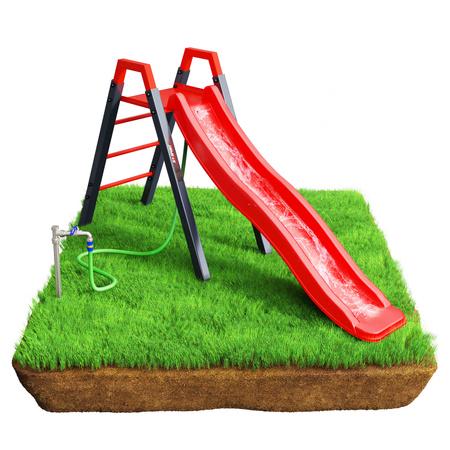 Дитяча гірка садова модульна K-SPORT металева (KSOZ013S) - фото 5 Дитяча гірка садова модульна K-SPORT металева (KSOZ013S) - фото 5