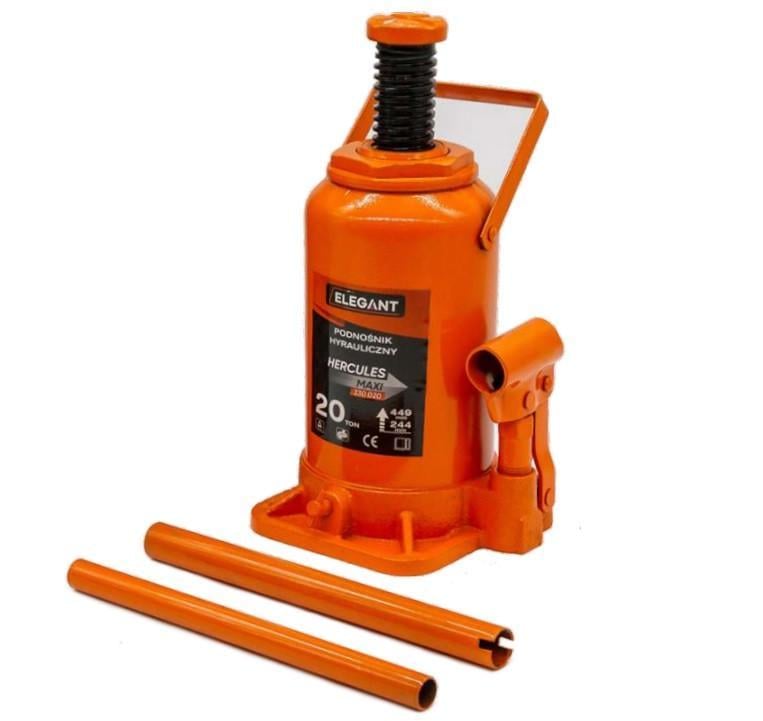 Домкрат гидравлический вертикальный в коробке Elegant Plus 20 т 244-449 мм (EL 330 020)