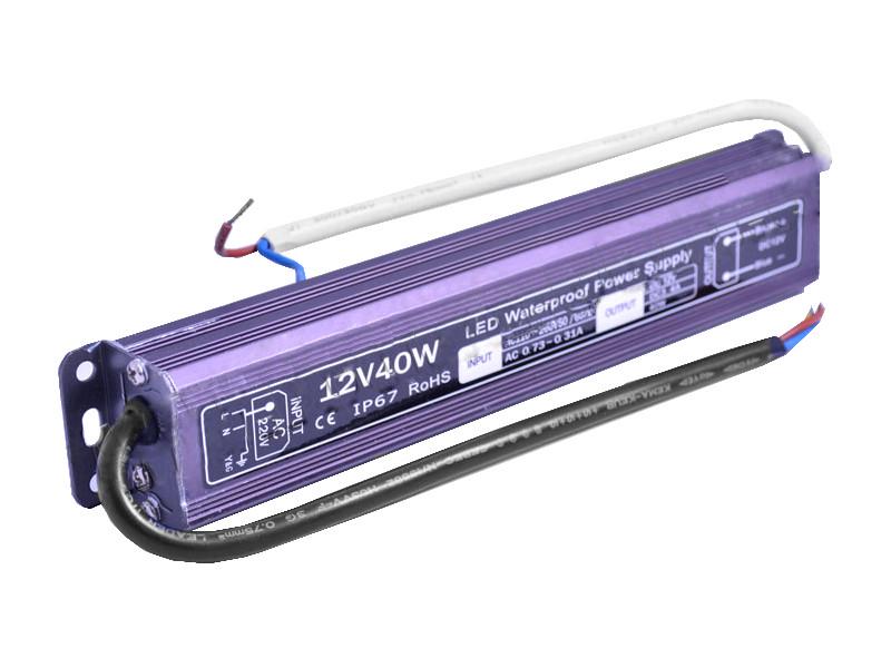 Блок питания 12 В 40 Вт IP67 (690)