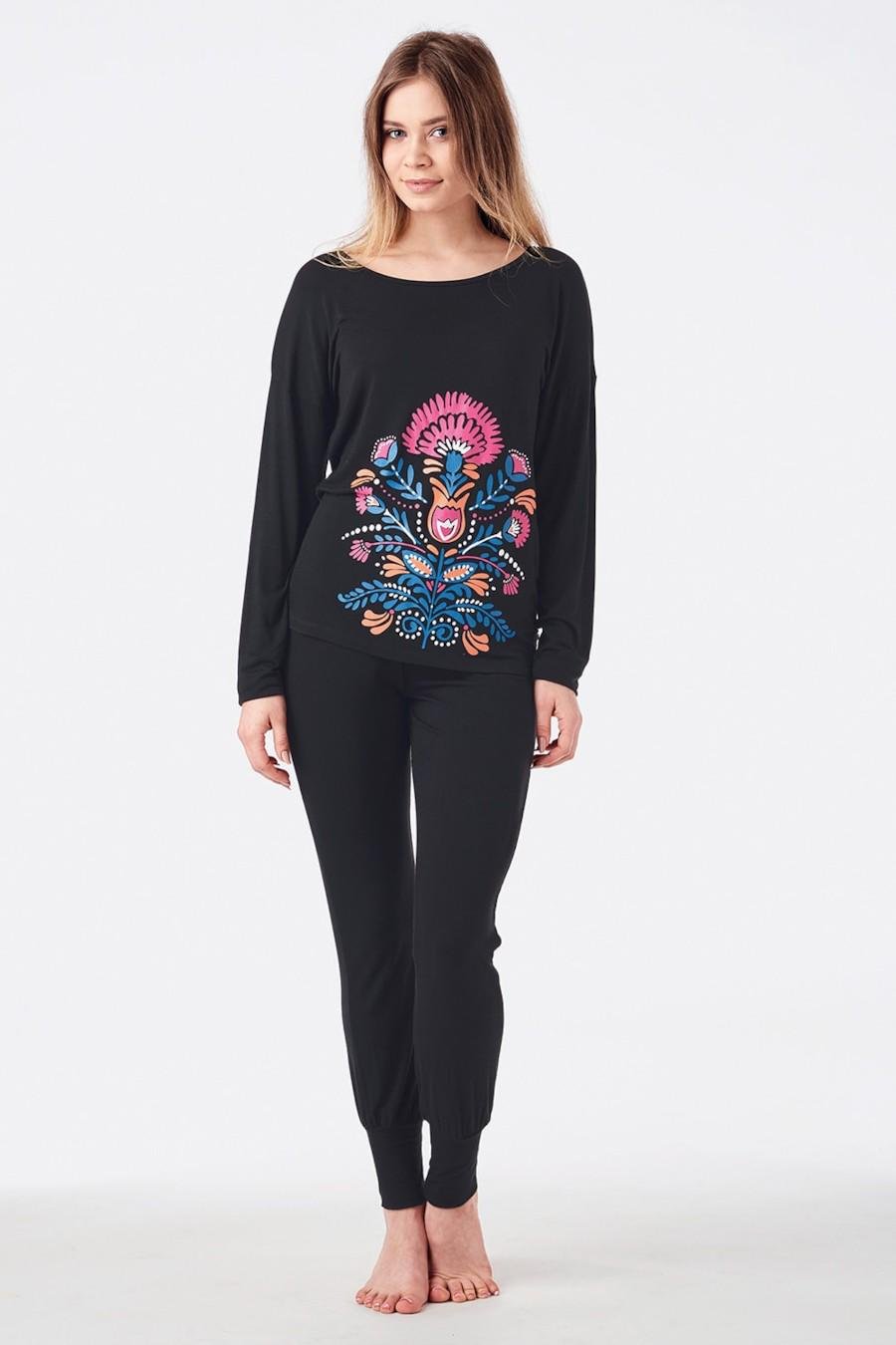 Комплект Key джемпер/брюки р. 46/L Чорний (67202)