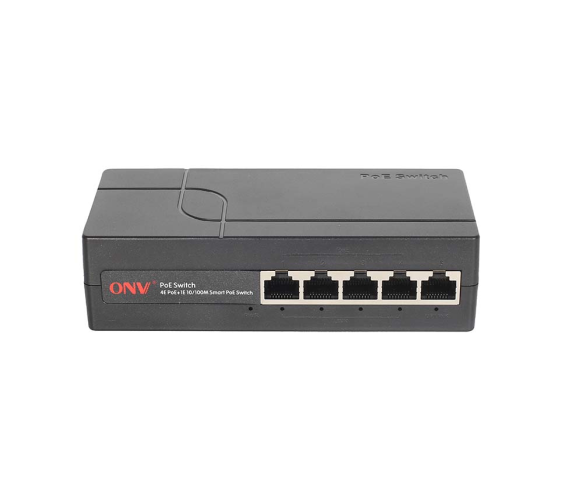 Коммутатор Smart PoE ONV-H1054PEBS 4-х портовый Коммутатор Smart PoE ONV-H1054PEBS 4-х портовый