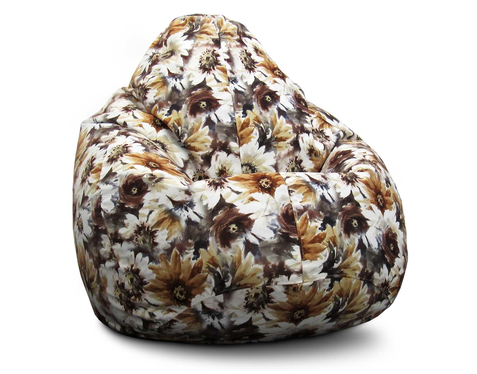 Крісло мішок iPuff Print 6 Флок XXXL 100х135 см
