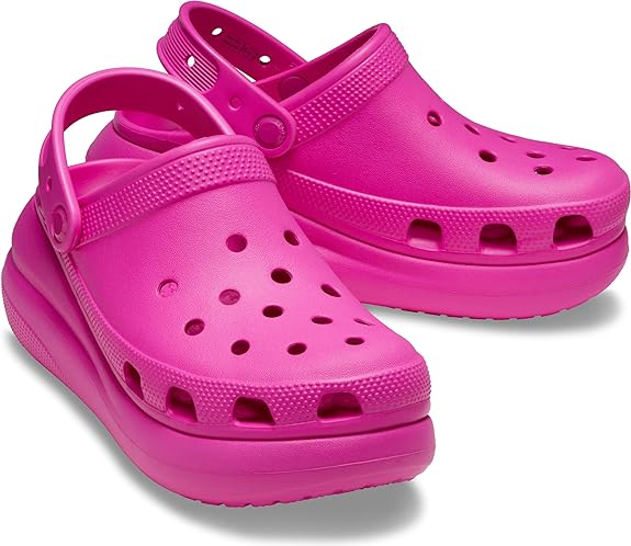 Сабо жіночі Crocs Classic Crush Clog р. 39-40 Рожевий (13733)