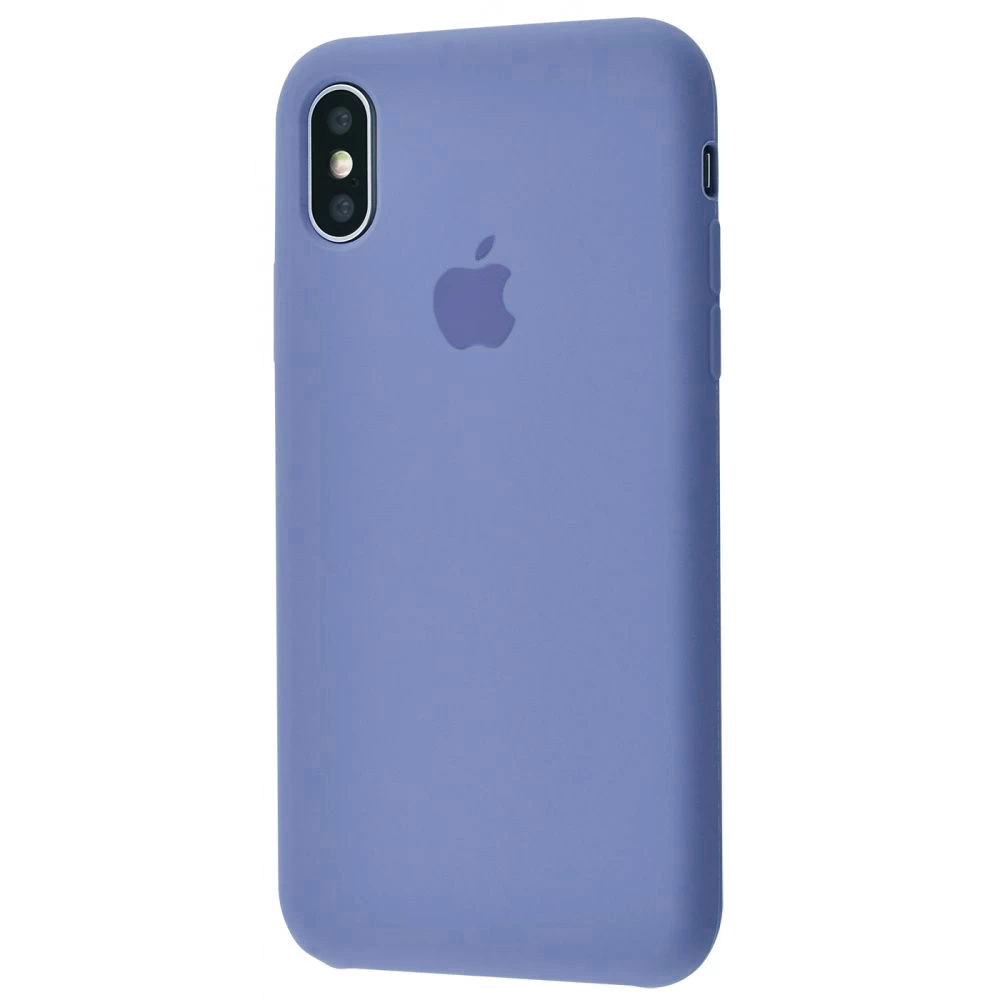 Силиконовый Чехол Накладка Silicone Case для iPhone Xs Max Lavender