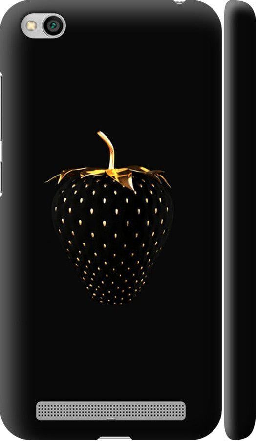 Чехол на Xiaomi Redmi 5A Черная клубника (3585m-1133-42517)