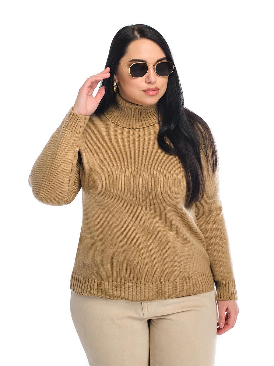 Свитер SVTR р. 54-56 Бежевый (4440) - фото 2