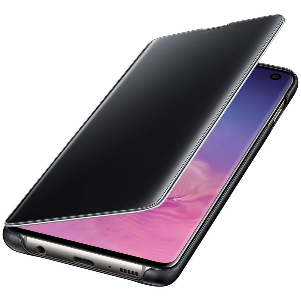 Чехол-книжка S-View Flip Cover EF-ZG973CBEGRU для Samsung Galaxy S10 Черный Чехол-книжка S-View Flip Cover EF-ZG973CBEGRU для Samsung Galaxy S10 Черный