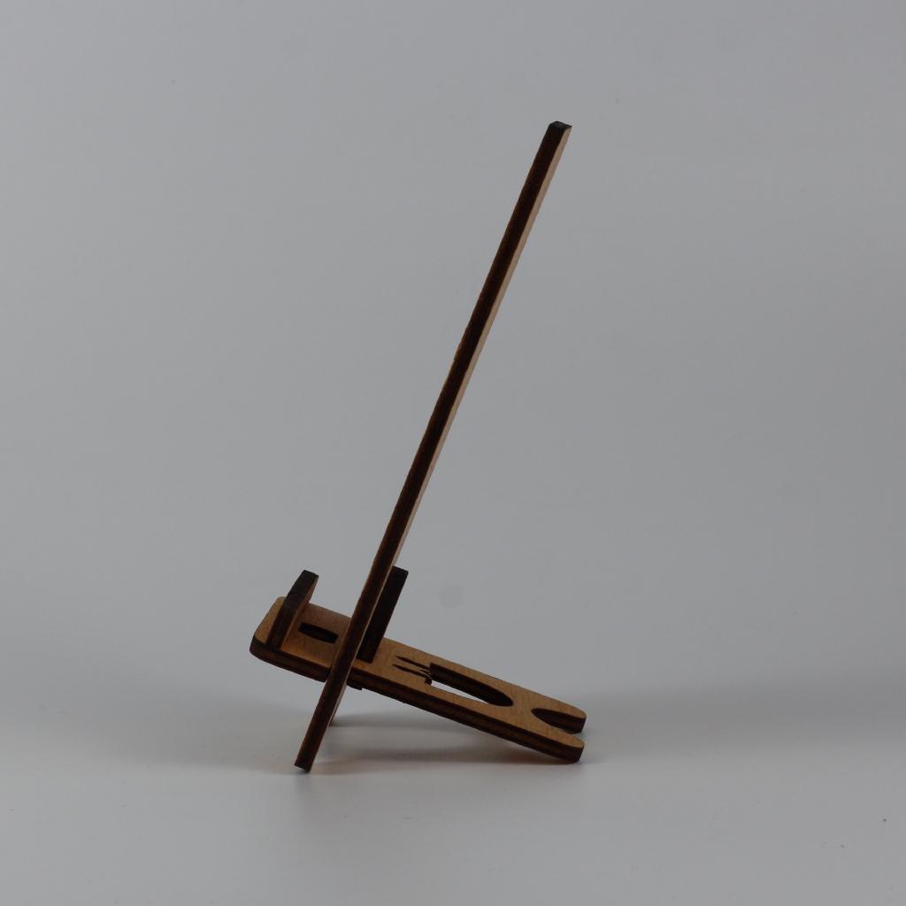 Підставка-тримач для телефону з дерева 28 (03020021) - фото 5 Підставка-тримач для телефону з дерева 28 (03020021) - фото 5