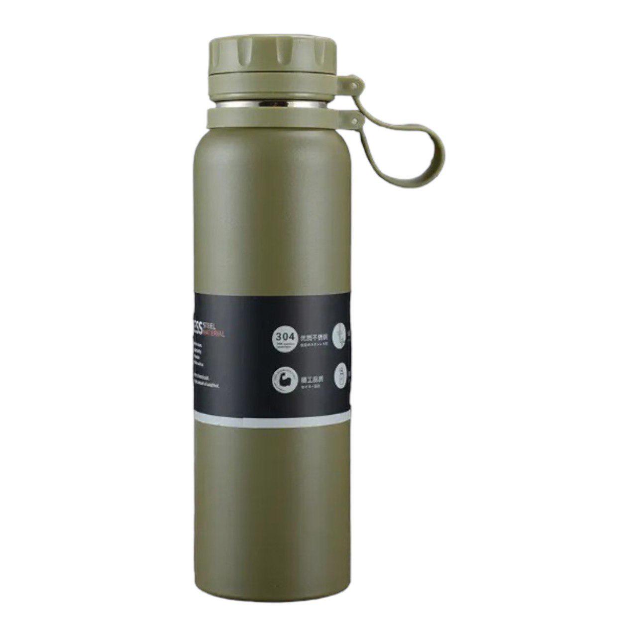 Термос olDBro Stainless Steel Insulation Outdoor 800 мл Оливковий (12092171)