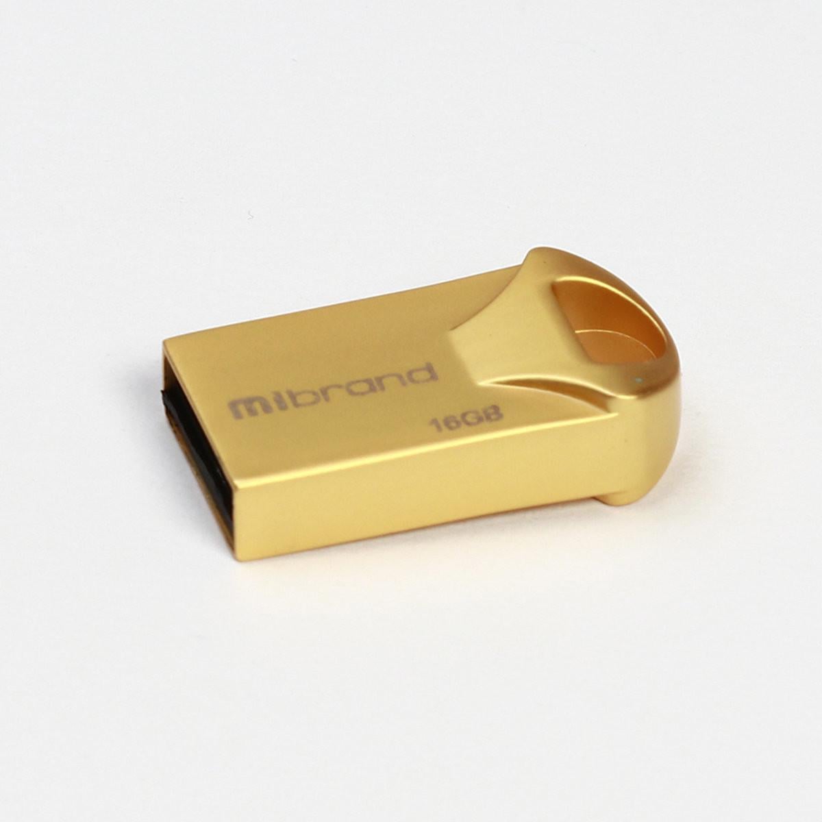 Flash Mibrand USB 2.0 Hawk 16Gb Gold (29caa1-15546)