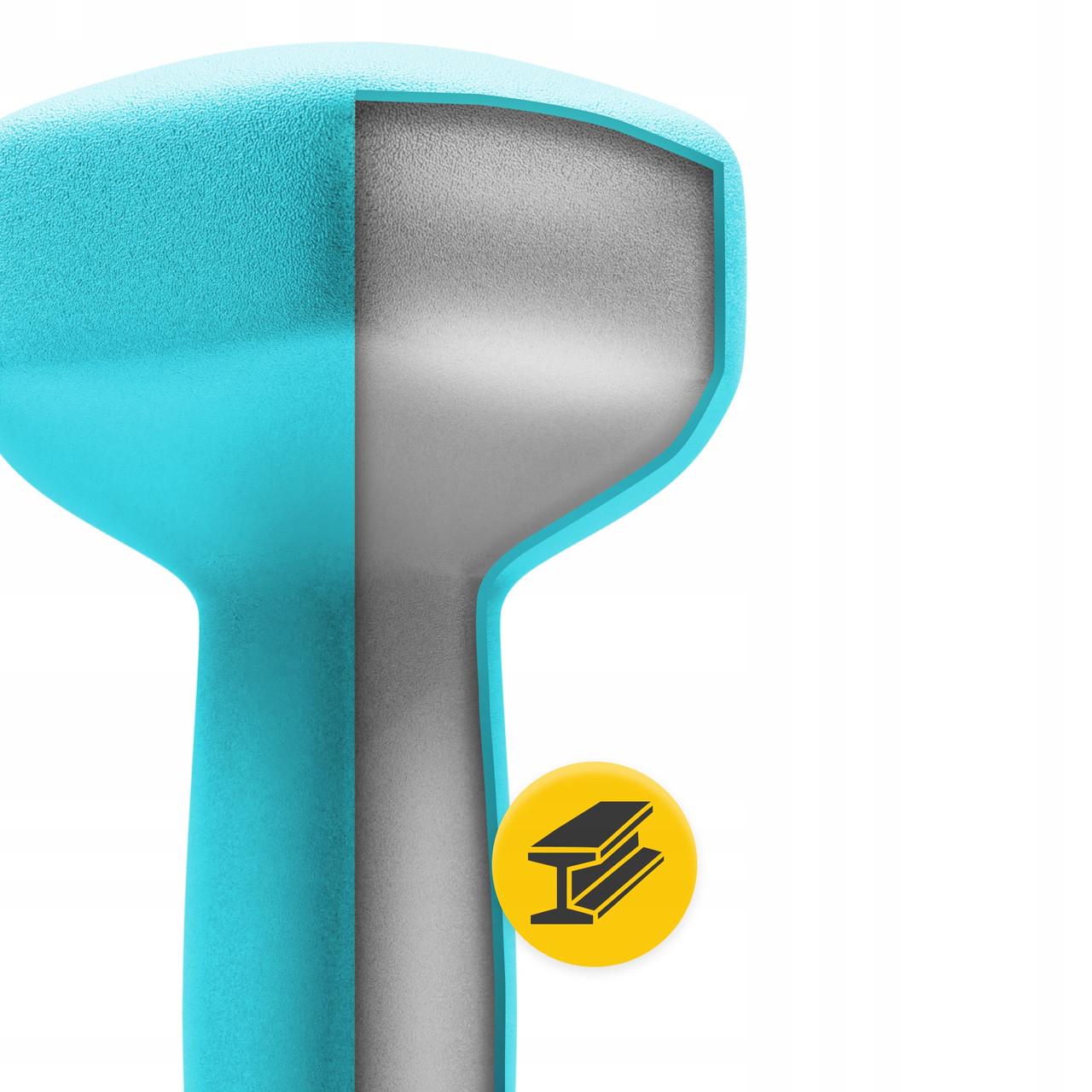 Гантели виниловые 4fizjo Classic 2 шт. по 1 кг (P-5907739311955) - фото 6