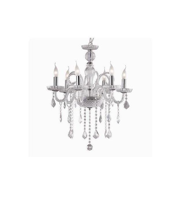 Люстра Ideal Lux Giudecca Sp6 Trasparente (027821) Люстра Ideal Lux Giudecca Sp6 Trasparente (027821)