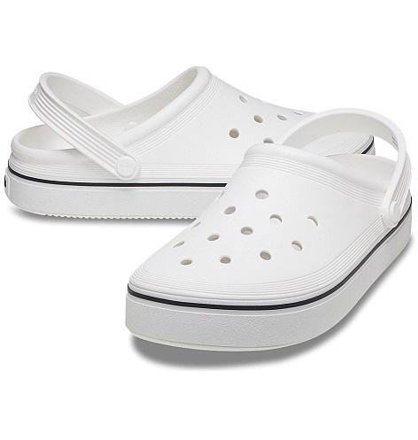 Сабо Crocs Off Court Clog р. M10/W12/43 28 см White (208371-M) - фото 1