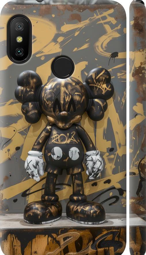 Чехол на Xiaomi Mi A2 Lite Bronze kaws (6097m-1522-42517)