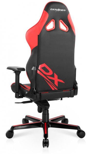 Геймерское кресло DXRacer G Series D8200 Black-Red (GC-G001-NR-B2-NVF) - фото 5