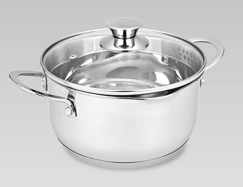 Кастрюля со стеклянной крышкой Maestro 16 см 1,6 л (e3cf8146)