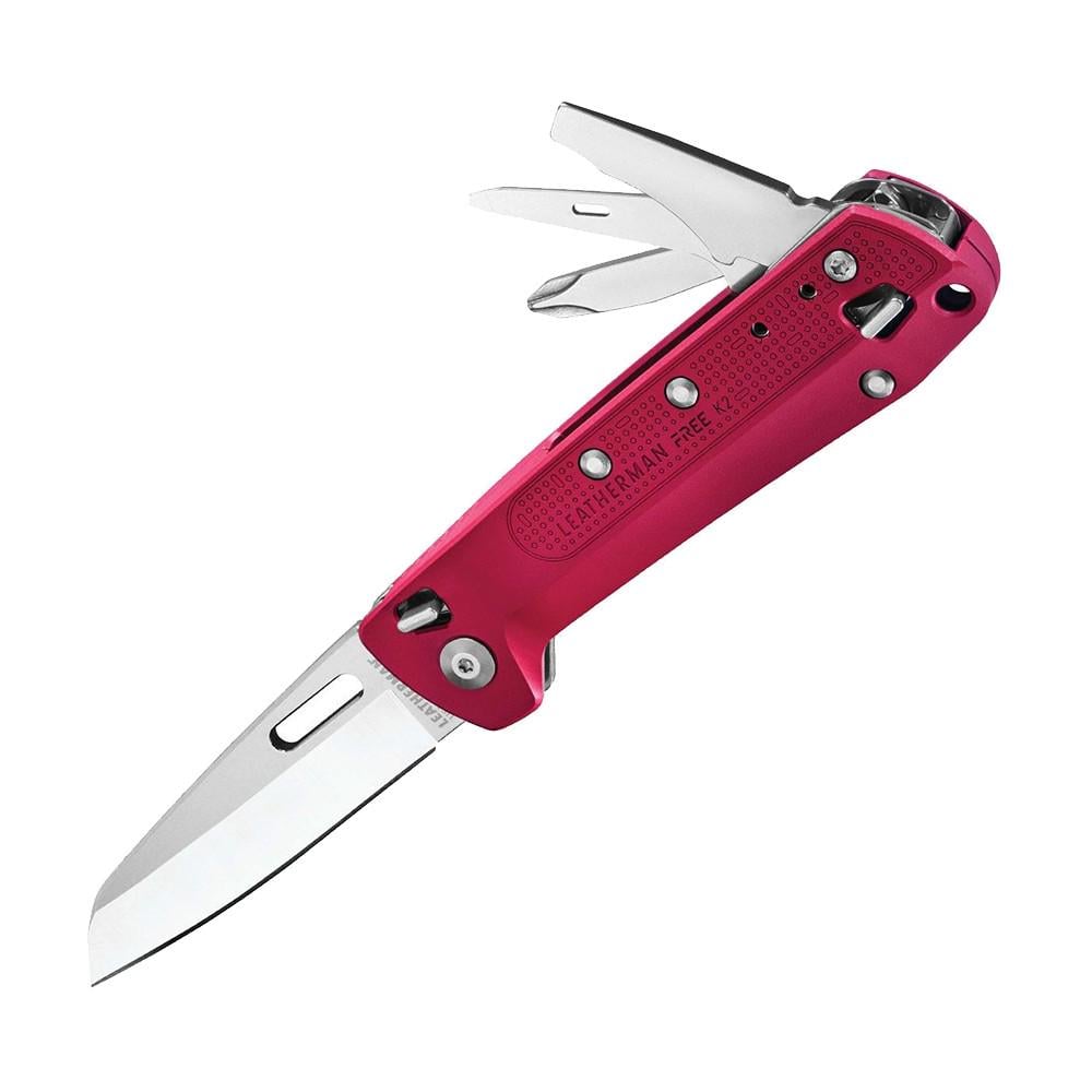 Ніж-мультитул Leatherman Free K2 Crimson (832890)