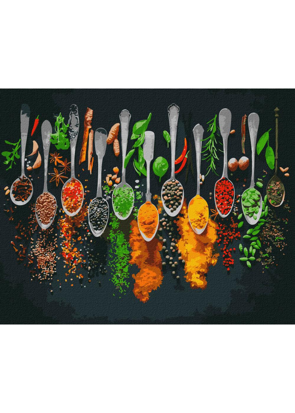 Картина по номерам Ідейка Пряности мира 40х50 (KHO5673)