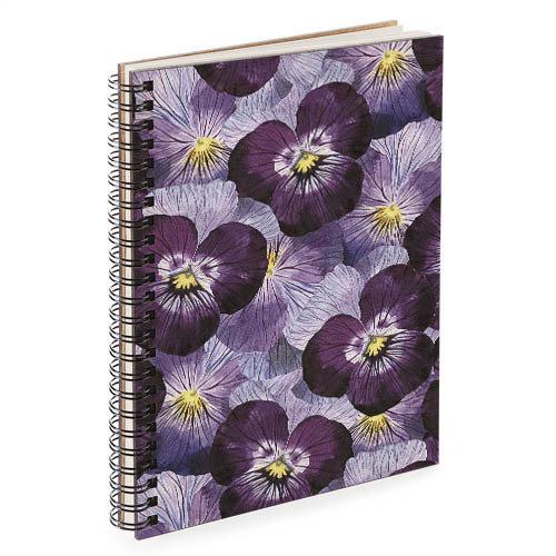 Скетчбук Анютины глазки 14,7x21 см (BDP_FFL001)
