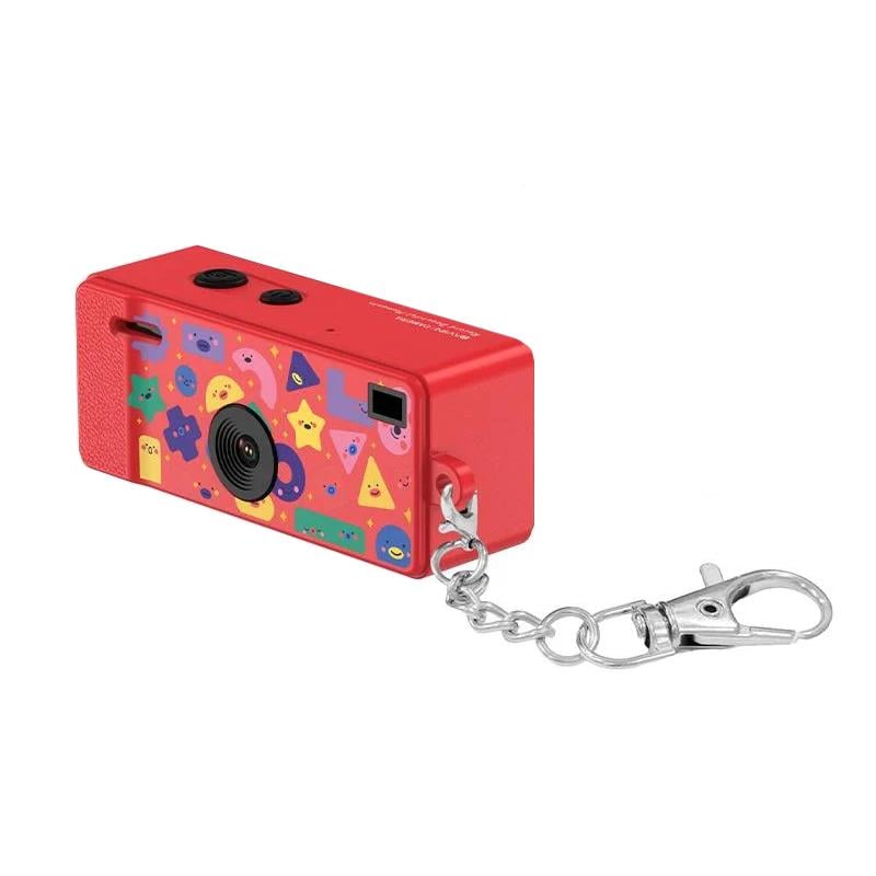 Мини-фотоаппарат детский цифровой BAVIN CCD-01 1080HD с видеосъемкой 200 mAh Red (37156062)