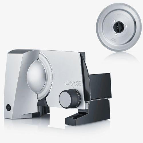 Слайсер электрический Graef S10025 зубчатое/гладкое лезвие (6420)