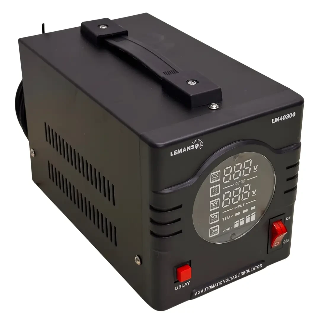 Стабилизатор релейный Lemanso LM40300 1000ВА 800 Вт 170-270 В (2671379699)