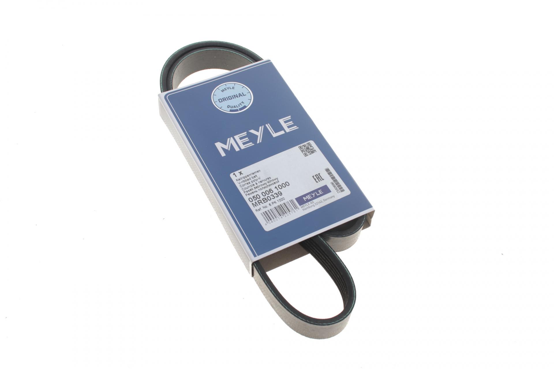 Ремень генератора Meyle MB OM601/602 2.3D 6PK1000- 050 006 1000